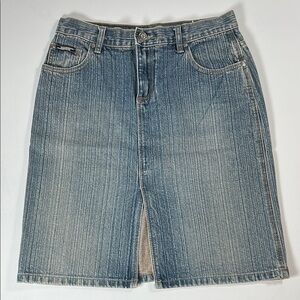 Vintage Stephen Hardy - Y2K Denim Skirt - 5/6